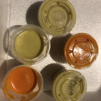 Gaviotas Tacos - The sauces - Food Trucks Near Me - Tampa, Florida Gaviotas Tacos - The sauces - Food Trucks Near Me - Tampa, Florida
