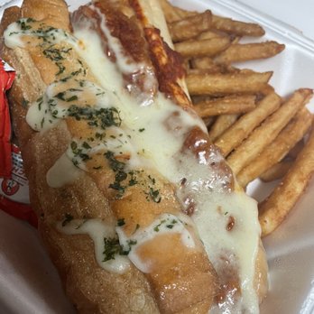 I love New York Pizza - Chicken Parmigiana Hot Sub with Fries - Pizza Near Me - Jasper, Georgia I love New York Pizza - Chicken Parmigiana Hot Sub with Fries - Pizza Near Me - Jasper, Georgia