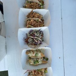 Kong's Hot Tacos - All the taco flavours