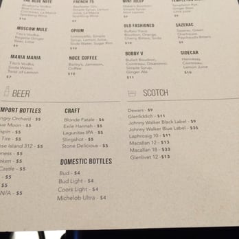 Noce - Cocktail Bars Near Me - Des Moines, Iowa