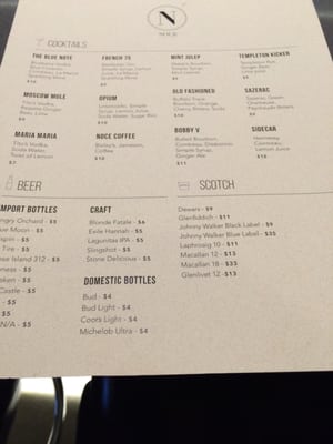 Menu photo 7 Noce Des Moines, IA