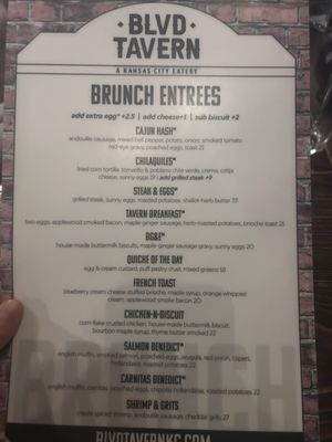 Menu photo 1 Blvd Tavern Kansas City, MO Menu photo 1 Blvd Tavern Kansas City, MO