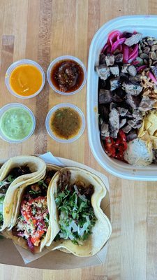 Taco and Piña by null