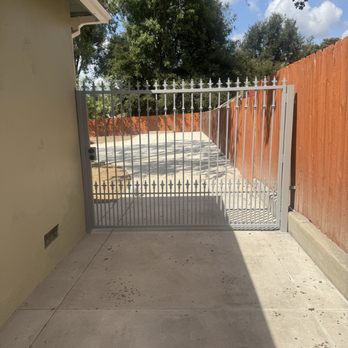 Secure Path Gates - Wrought iron driveway swing gate - Fences & Gates Near Me