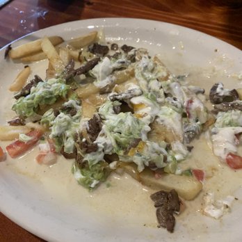 Rio Rojo Authentic Mexican Food - Cowboy Nachos (more like watery cheese French fries) - Mexican Near Me - Alexandria, Louisiana