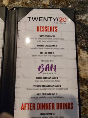 Menu photo 2 Twenty/20 Taphouse Somerset, NJ Menu photo 2 Twenty/20 Taphouse Somerset, NJ