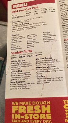 Menu photo 1 Marco's Pizza Sanford, NC Menu photo 1 Marco's Pizza Sanford, NC