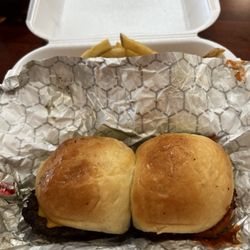 Legacy Rolls - Burger sliders