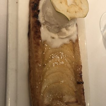 Fig & Olive - The Apple tart is delicious and you can really taste the vanilla bean in their gelato!! - French Near Me - Houston, Texas
