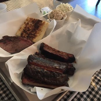 Aptos St BBQ - Regular tri-tip meal and 1/2 rack ribs - Barbeque Near Me - Aptos, California