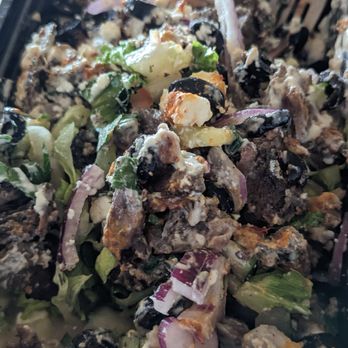 Pita Pocket and More - Greek salad with lamb meat mixed in. The meat wasnt really necessary. - Middle Eastern Near Me - Mount Laurel, New Jersey Pita Pocket and More - Greek salad with lamb meat mixed in. The meat wasnt really necessary. - Middle Eastern Near Me - Mount Laurel, New Jersey