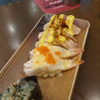 Ichiban Asian AYCE - assorted torched nigiri - Japanese Near Me - Toronto, Ontario