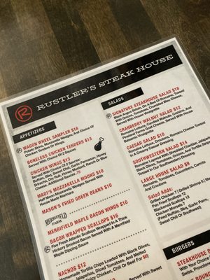 Menu photo 6 Rustler's Steak House Windham, ME