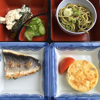 Azay - Lunch Bento, miso soup and rice not pictured - Japanese Near Me - Los Angeles, California