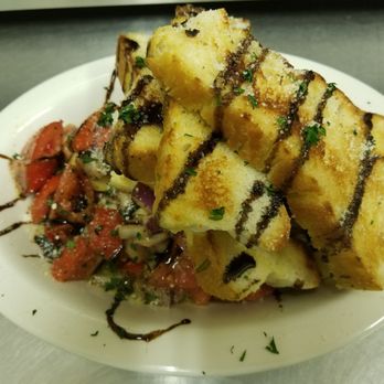 Alpine Lodge and Restaurant - The tomato bowl! Roma tomatoes, cucumbers, onions and mozzarella tossed house dressing. Topped with Focaccia bread and balsamic reduction. - Hotels Near Me - Bowden, West Virginia Alpine Lodge and Restaurant - The tomato bowl! Roma tomatoes, cucumbers, onions and mozzarella tossed house dressing. Topped with Focaccia bread and balsamic reduction. - Hotels Near Me - Bowden, West Virginia