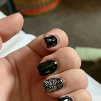 Lily's Nails - Ruined nails. I believe the undercoat never dried. - Nail Salons Near Me - Chico, California Lily's Nails - Ruined nails. I believe the undercoat never dried. - Nail Salons Near Me - Chico, California