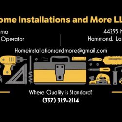 Home Installations and More