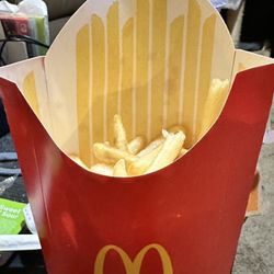 McDonald's - Large fry 12/14 5pm