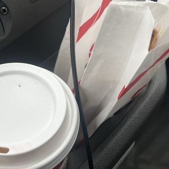 Starbucks - Spinach, Feta & Egg White Wrap White Chocolate Mocha with coconut milk! - Coffee & Tea Near Me - Salida, California