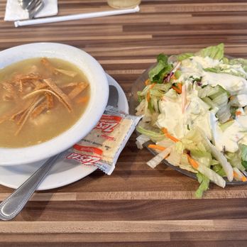 NORMS Restaurant - Chicken tortilla & salad! - Diners Near Me - Rialto, California NORMS Restaurant - Chicken tortilla & salad! - Diners Near Me - Rialto, California