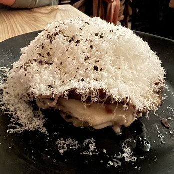 Colita - Cacio e pepe stacked tostadas - New American Near Me - Minneapolis, Minnesota Colita - Cacio e pepe stacked tostadas - New American Near Me - Minneapolis, Minnesota