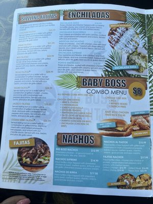 Menu photo 7 Big Boss Burritos Norfolk, VA