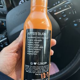 After burn juice After burn juice