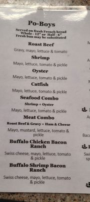 Menu photo 6 Pirate's Cove Pass Christian, MS Menu photo 6 Pirate's Cove Pass Christian, MS