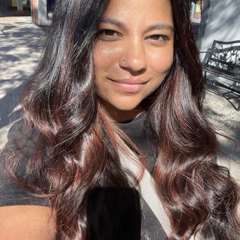 Maven & Co. Collective - Red gloss - Hair Extensions Near Me - Pleasanton, California Maven & Co. Collective - Red gloss - Hair Extensions Near Me - Pleasanton, California