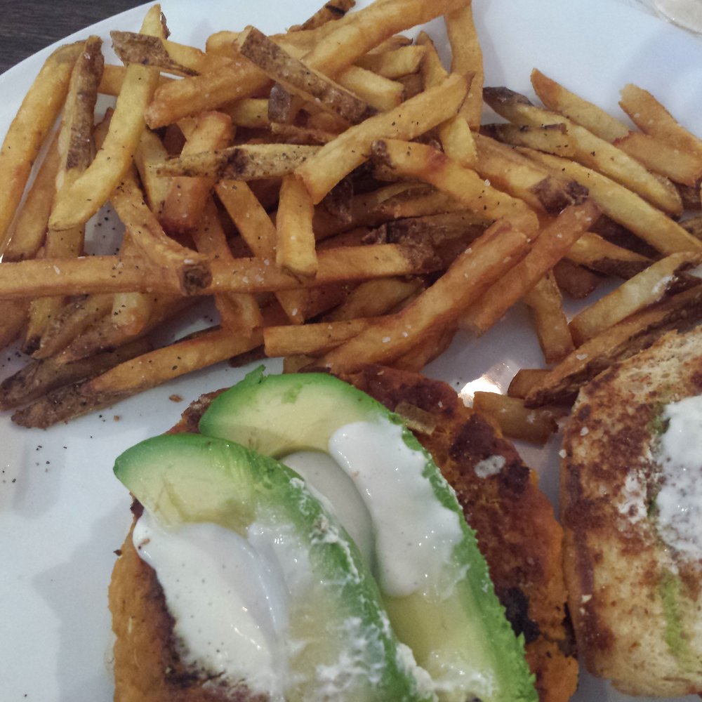 Babcock's Grove House - Sweet potato burger and fries - Comfort Food Near Me - Lombard, Illinois Babcock's Grove House - Sweet potato burger and fries - Comfort Food Near Me - Lombard, Illinois