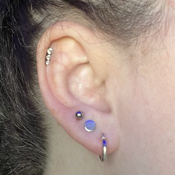 Safe Harbor Body Adornment - Helix piercing and third lobe piercing. - Piercing Near Me - West Chester, Pennsylvania Safe Harbor Body Adornment - Helix piercing and third lobe piercing. - Piercing Near Me - West Chester, Pennsylvania