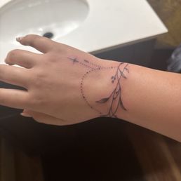 The fine line tattoo I got! The fine line tattoo I got!