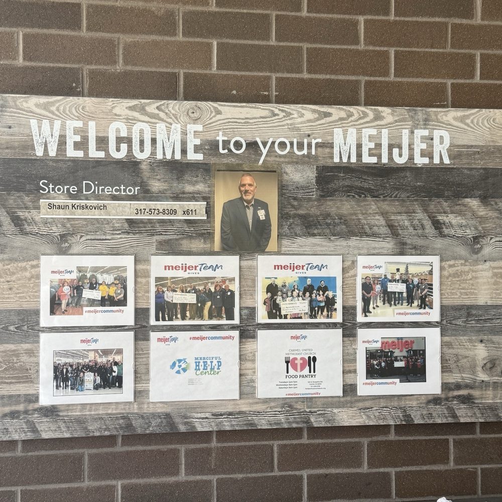 Meijer Staff welcoming customers Meijer Staff welcoming customers