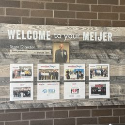 Meijer Staff welcoming customers