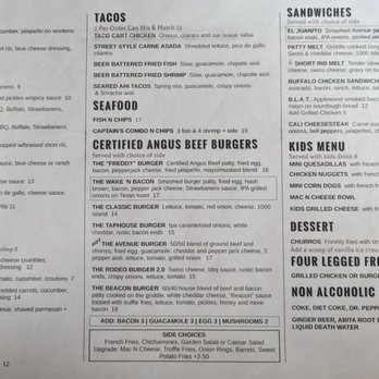 Barrelhouse 101 - Food menu - American Near Me - Ventura, California Barrelhouse 101 - Food menu - American Near Me - Ventura, California