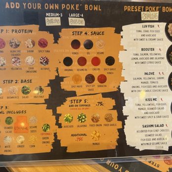 Luv Fish Poke - May 2025 menu - Japanese Near Me - Garden Grove, California Luv Fish Poke - May 2025 menu - Japanese Near Me - Garden Grove, California