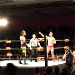 Pro Wrestling Syndicate at Rahway Rec Center - Baywatch vs unkwown wrestler 2