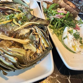 Poggio Trattoria - Fresh grilled artichokes were spot on, and the burrata salad was really fresh and light--great combo. - Italian Near Me - Sausalito, California Poggio Trattoria - Fresh grilled artichokes were spot on, and the burrata salad was really fresh and light--great combo. - Italian Near Me - Sausalito, California