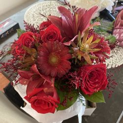 Butz Flowers & Gifts - What we received. Including roses that we specifically did not want.