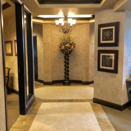 Hallway to rooms Hallway to rooms