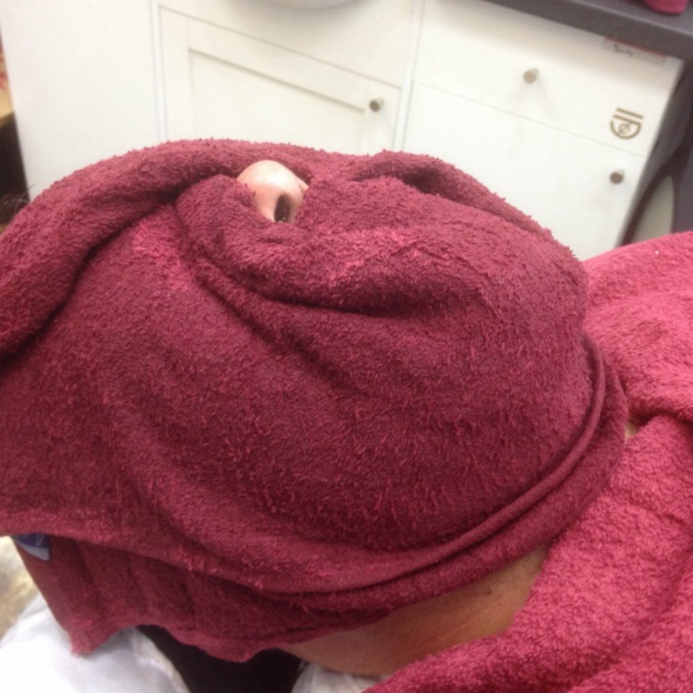 Oscar's Barber Shop - The hot towel treatment before a good old school shave. Ask for Gillette. This was my boyfriends favorite part! - Barbers Near Me - Burbank, California Oscar's Barber Shop - The hot towel treatment before a good old school shave. Ask for Gillette. This was my boyfriends favorite part! - Barbers Near Me - Burbank, California