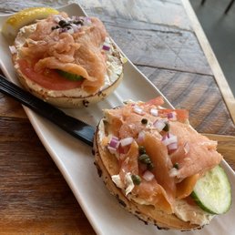Smoked Salmon Bagel Smoked Salmon Bagel