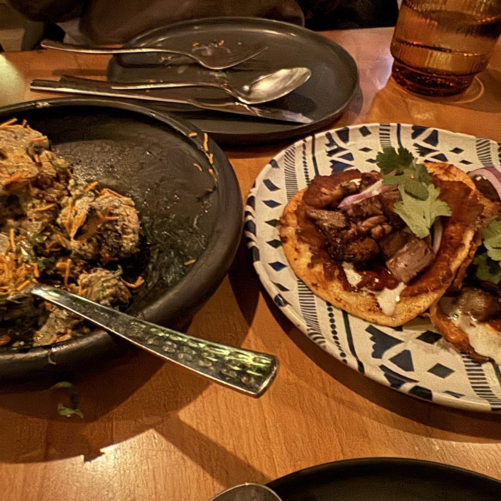 Mirra - Cauliflower and lamb tacos - Mexican Near Me - Chicago, Illinois Mirra - Cauliflower and lamb tacos - Mexican Near Me - Chicago, Illinois