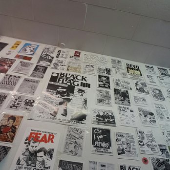 Rad Coffee - Upland - More punk flyer wall! - Coffee & Tea Near Me - Upland, California