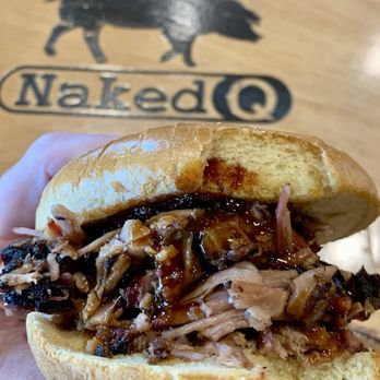 NakedQ - Brisket Sandwich - Barbeque Near Me - Glendale, Arizona