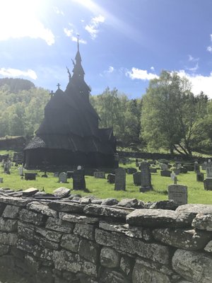 Borgund Stave Church by null