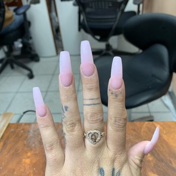 Diane's Nails - Suppose to be "square" HORRIBLE! - Nail Technicians Near Me - Fredericksburg, Virginia
