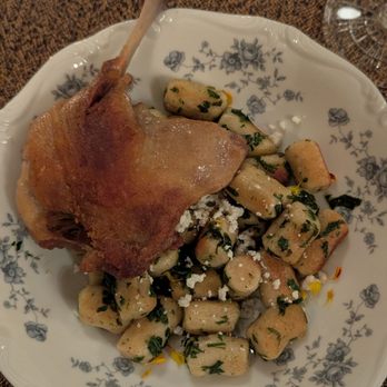 Myriel - Gnocchi with duck leg - New American Near Me - Saint Paul, Minnesota