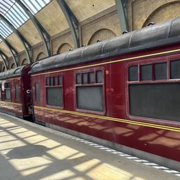At King's Cross Station