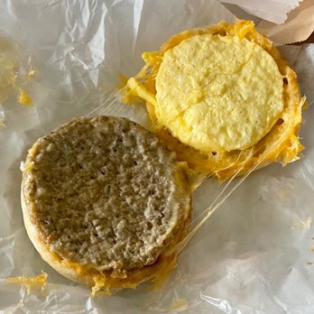 Rooted by the Bay - Rooted By The Bay - This is the Sausage / Egg English Muffin Sandwich ($7.00). Very good. - Cafes Near Me - Blaine, Washington Rooted by the Bay - Rooted By The Bay - This is the Sausage / Egg English Muffin Sandwich ($7.00). Very good. - Cafes Near Me - Blaine, Washington